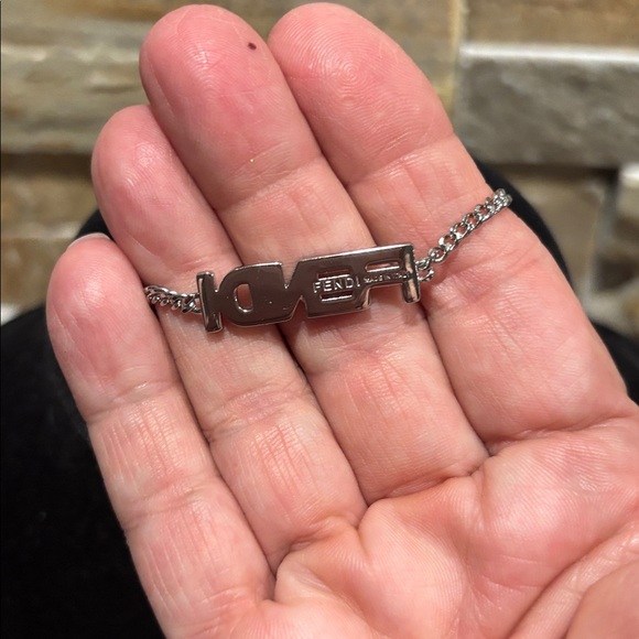 Fendi Silver Chain Bracelet - Picture 3 of 5